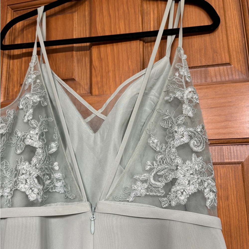 Azazie Bridesmaid Dress AGAVE